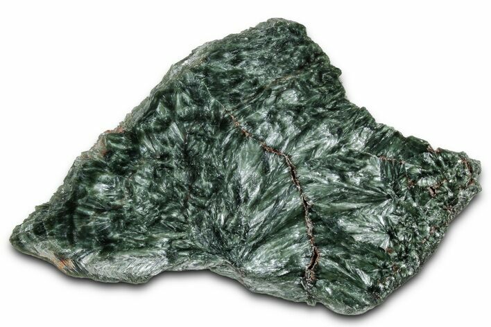 Polished Seraphinite Slab - Korshunovkiy Mine, Siberia #354272